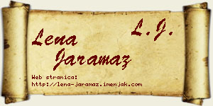 Lena Jaramaz vizit kartica